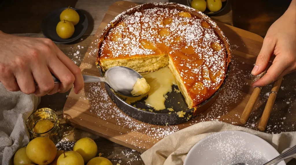 Fondant aux poires, cœur coulant et croûte dorée : un dessert élégant tout en douceur