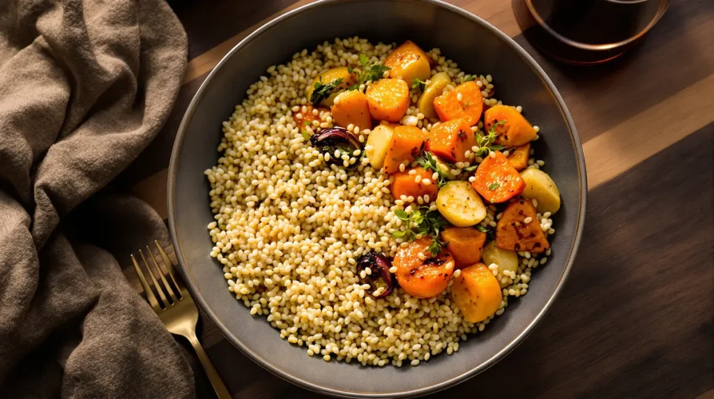 Croquant, fondant, acidulé : ce bowl de quinoa tiède aux légumes rôtis qui réconcilie avec l’hiver en 25 minutes