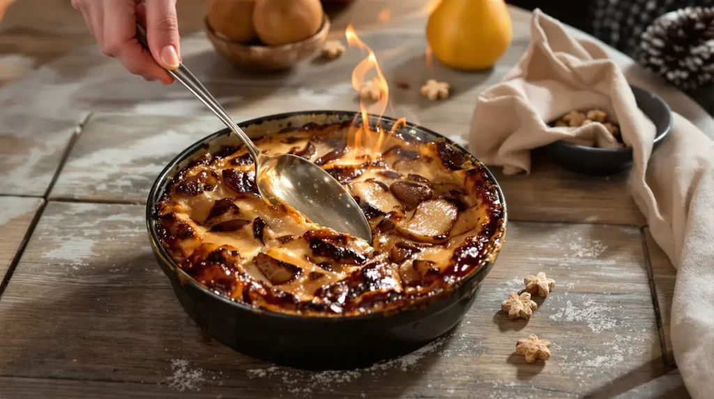 « Je n'ose plus servir d'autres desserts quand j'ai des invités en hiver » : le clafoutis express qui a transformé mes fins de repas en famille